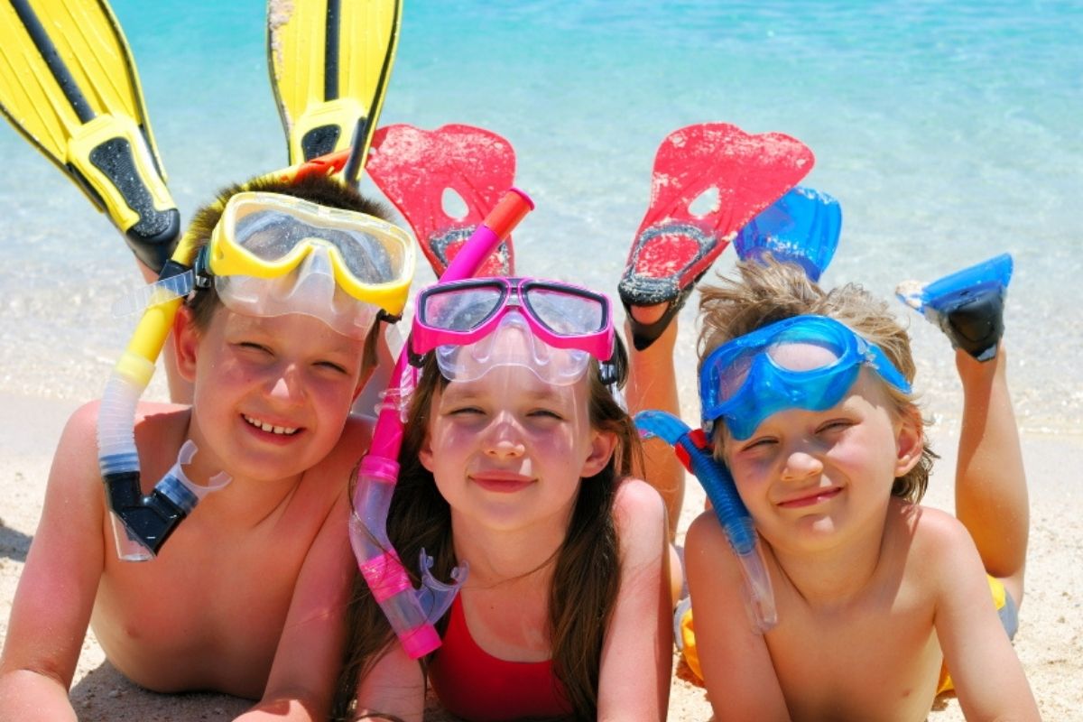 snorkeling at Destin's beautiful beaches