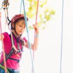 ropes course at Sandestin's Baytowne Adventure Zone